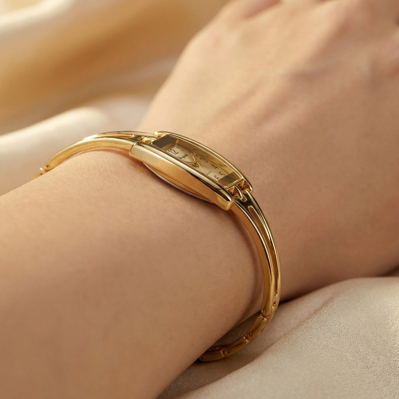 Jewelry Watches Vintage - Luxury Women's Watches Fashion Rectangle Alloy