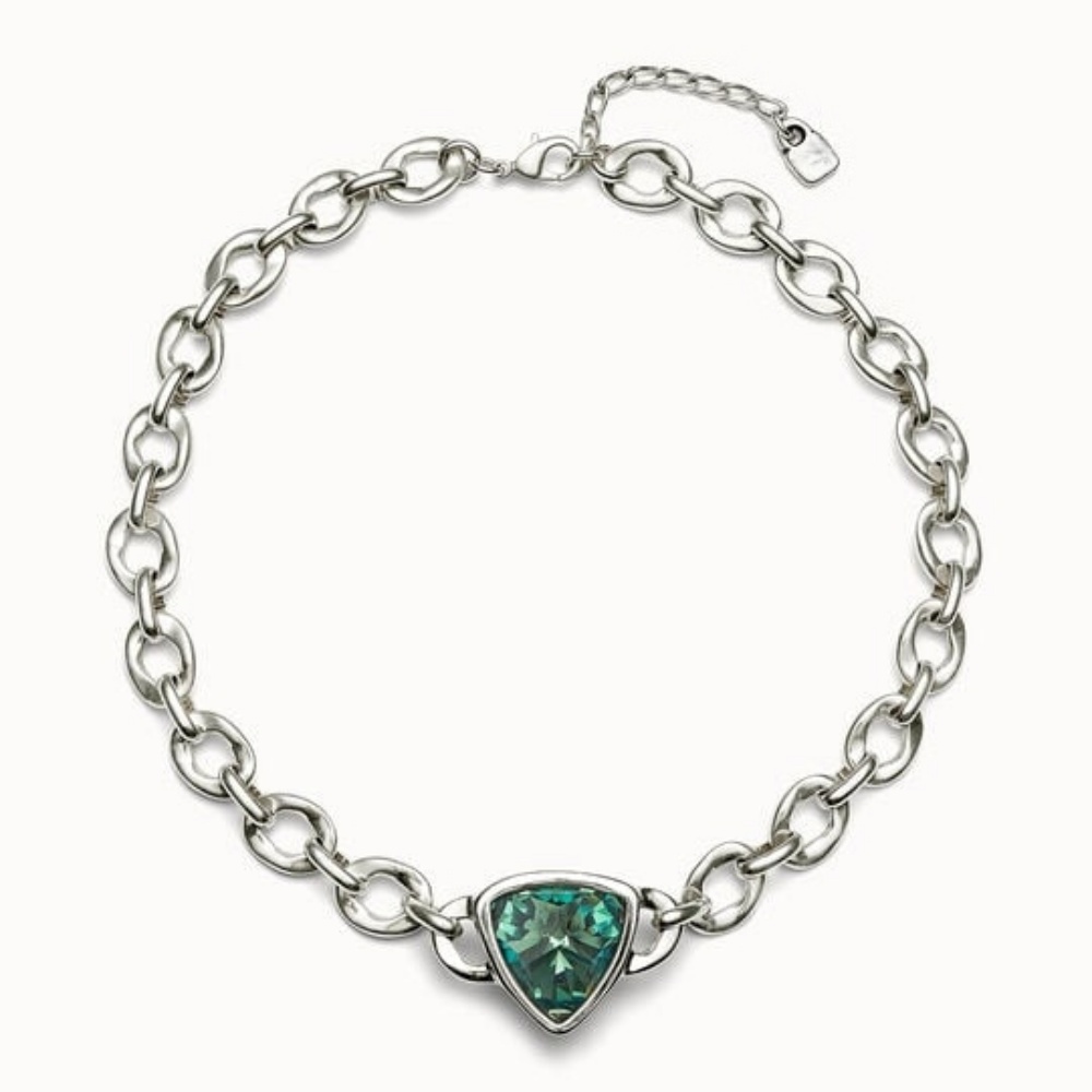 Crystal Choker Necklace - 2025 Autumn Sparkling Premium Green Crystal