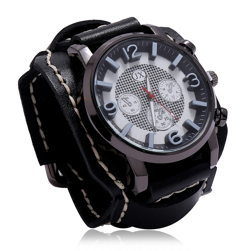Jewelry Watches Vintage - Punk Vintage Genuine Leather Strap Electronic
