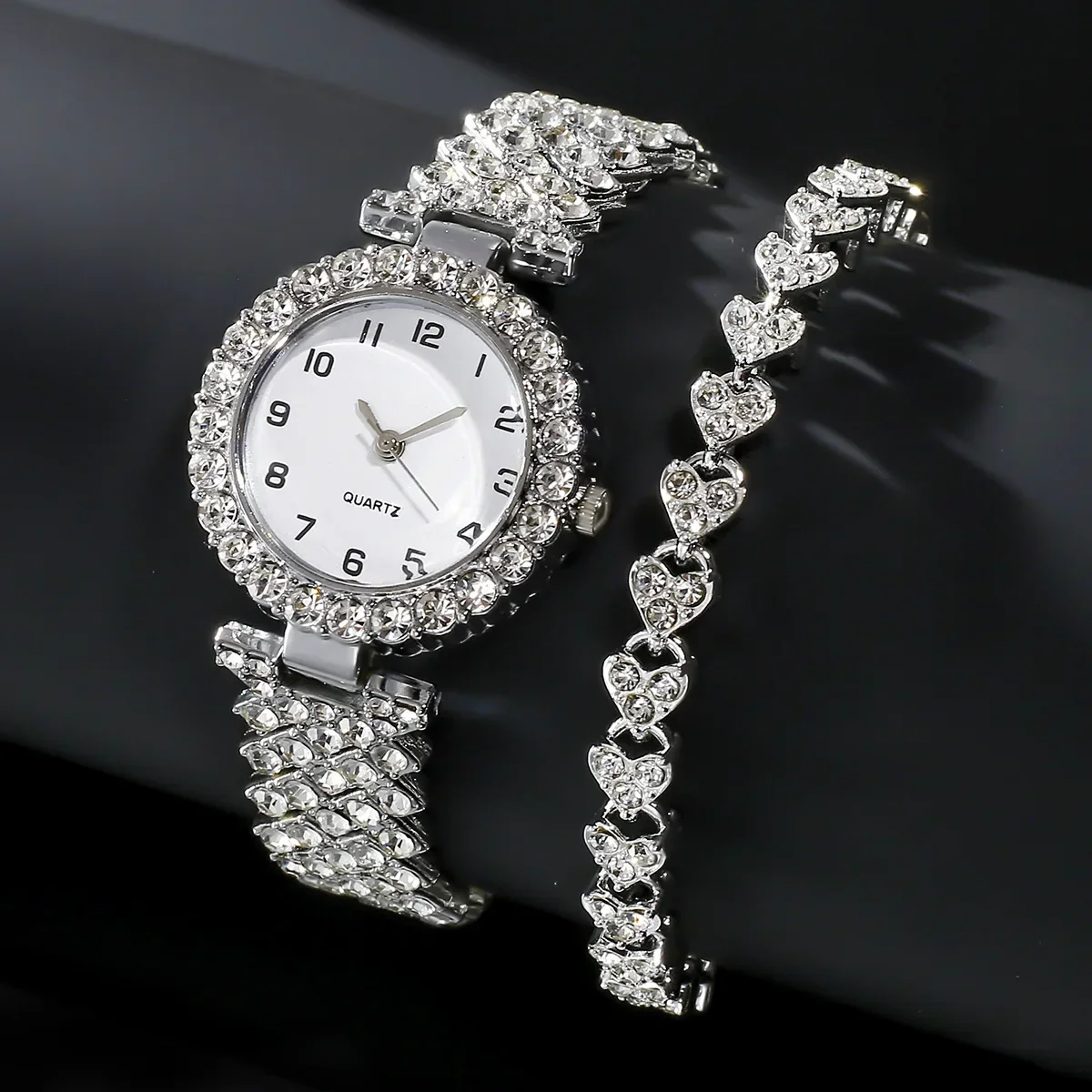 Jewelry Watches For Ladies - 1pcs/2pcs Luxury Fashion Women Watch Set
