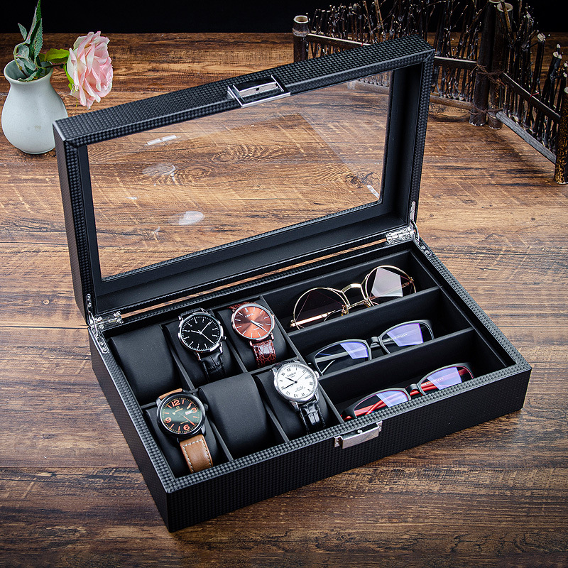 Best Jewelry Watches For Men - Watch Box Display Cabinet Glasses Storage