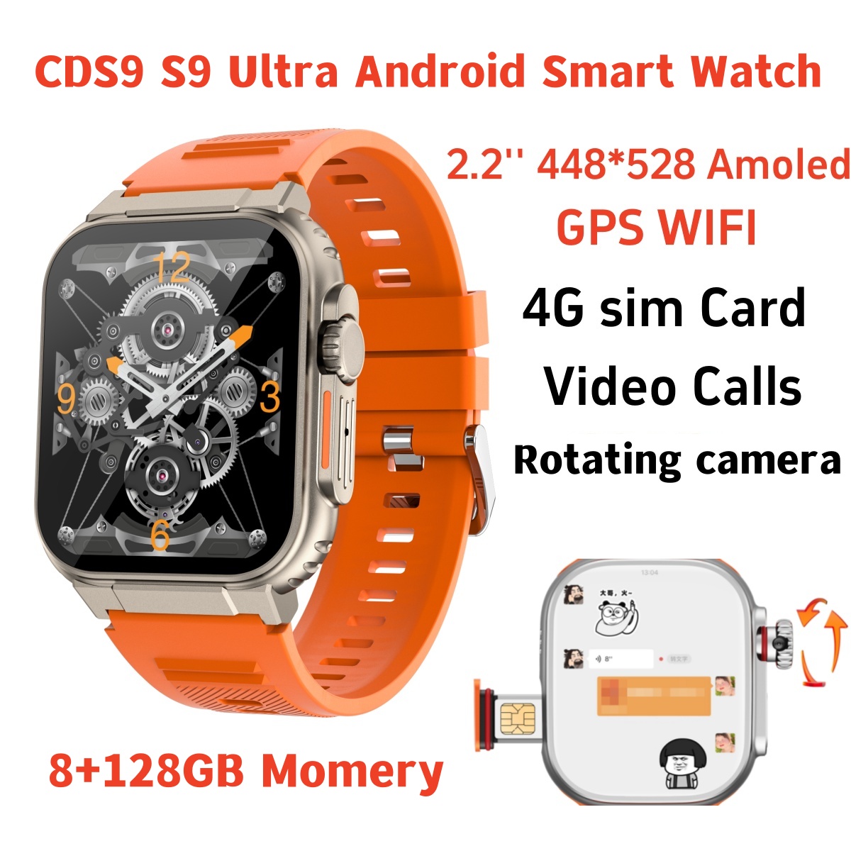Original S10 Smart Watch 4G/5G - Italian Jewelry Watches review and price