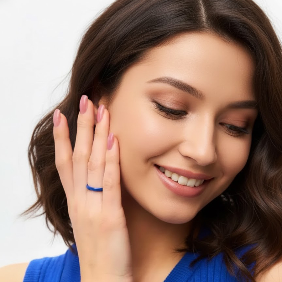 3mm Ceramic Wedding Band for W - Minimalist Ring Stackable review and price