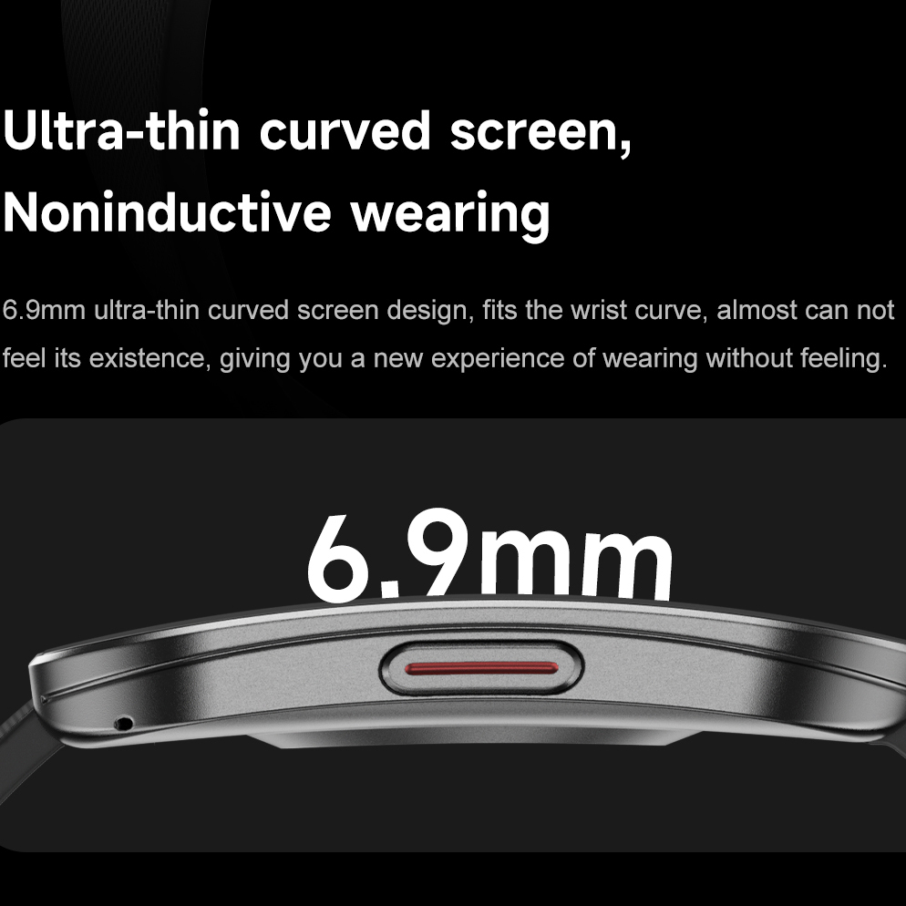 Amoled Ultra-thin Curved Water - Italian Jewelry Watches review and price