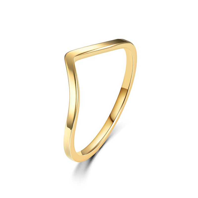 Minimalist Irregular Chevron V - Minimalist Ring Stackable review and price