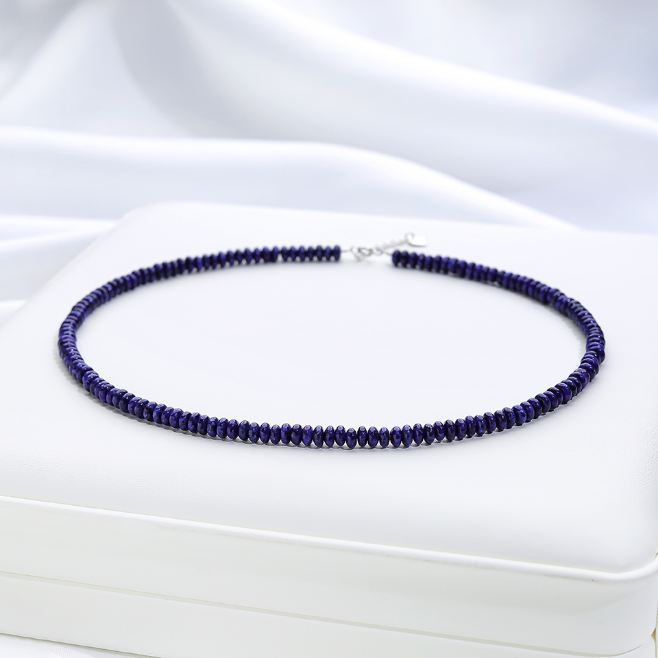 4MM Natural Stone Necklace  92 - Crystal Choker Necklace review and price