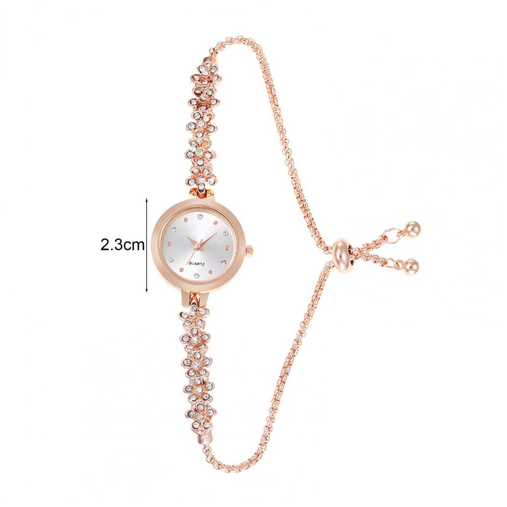2.3cm Women Rhinestone Bracele - Jewelry Watches For Ladies review and price