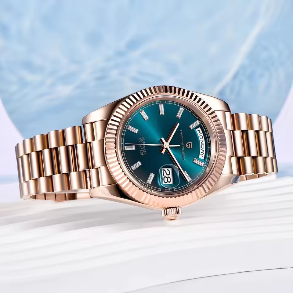 PAGANI DESIGN New Rose Gold Co - Rolex Watch Datejust review and price