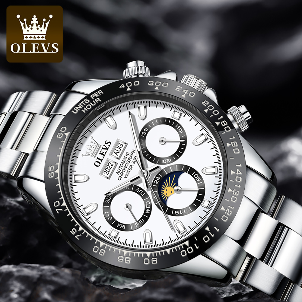 OLEVS 6654 Luxury Mens Watch C - Rolex Watch Datejust review and price