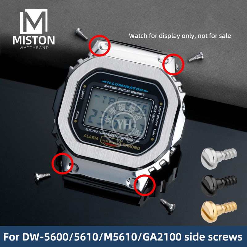 Bezel screws for G-Shock DW560 - Casio Watch G-Shock Ga-2100 review and price