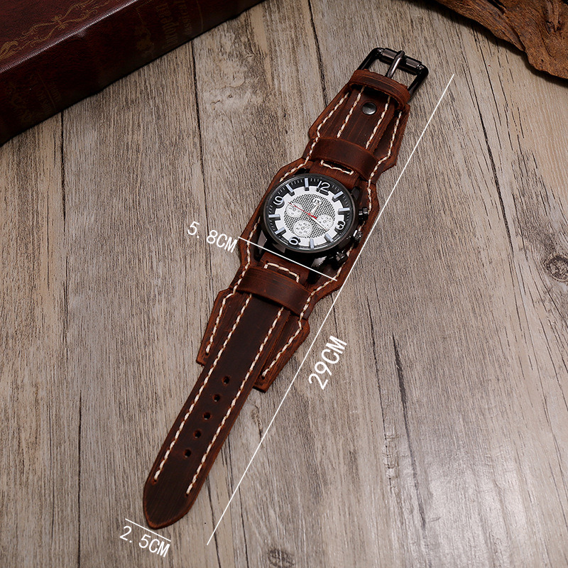 Punk Vintage Genuine Leather S - Jewelry Watches Vintage review and price