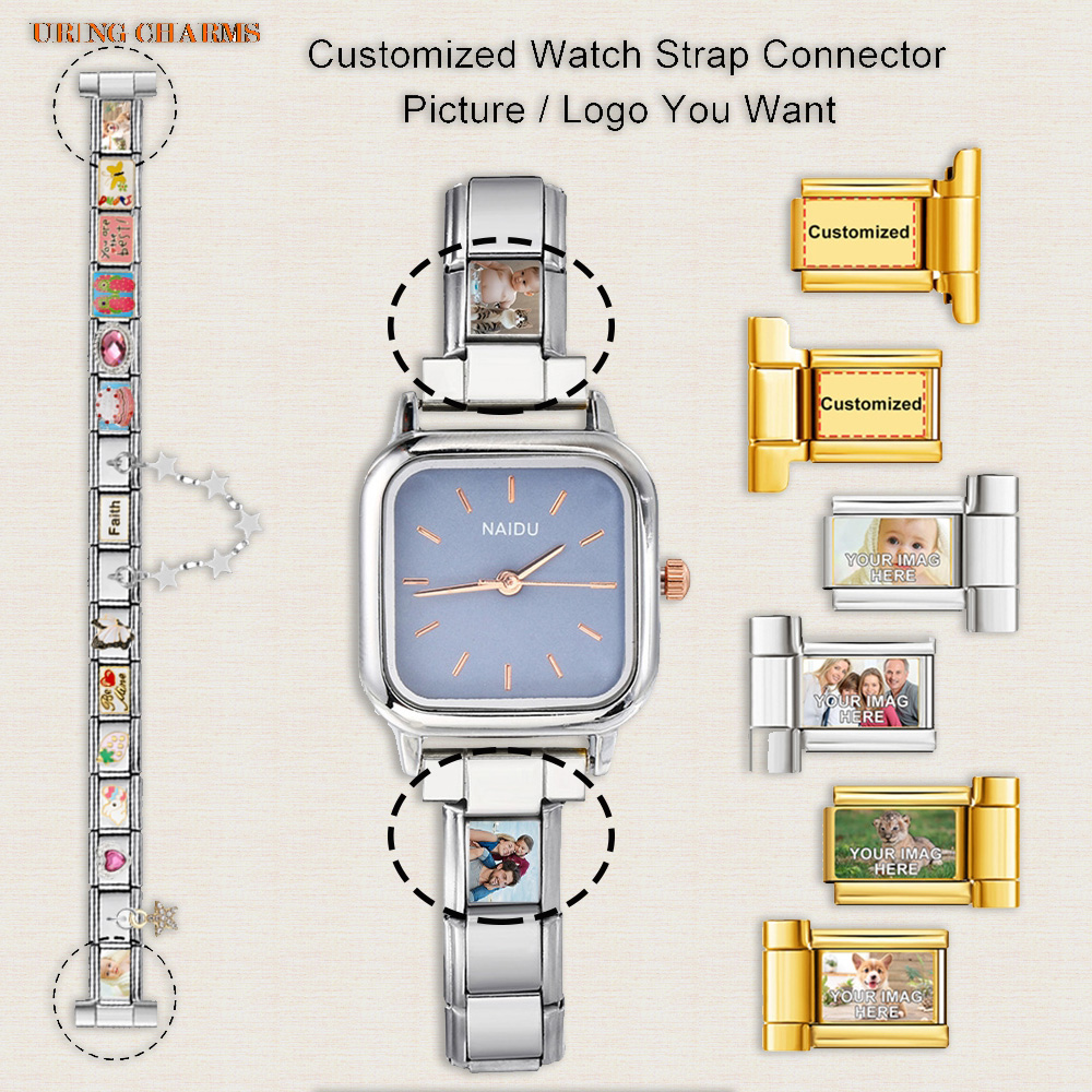 1 pair Picture Logo Customized - Italian Jewelry Watches review and price