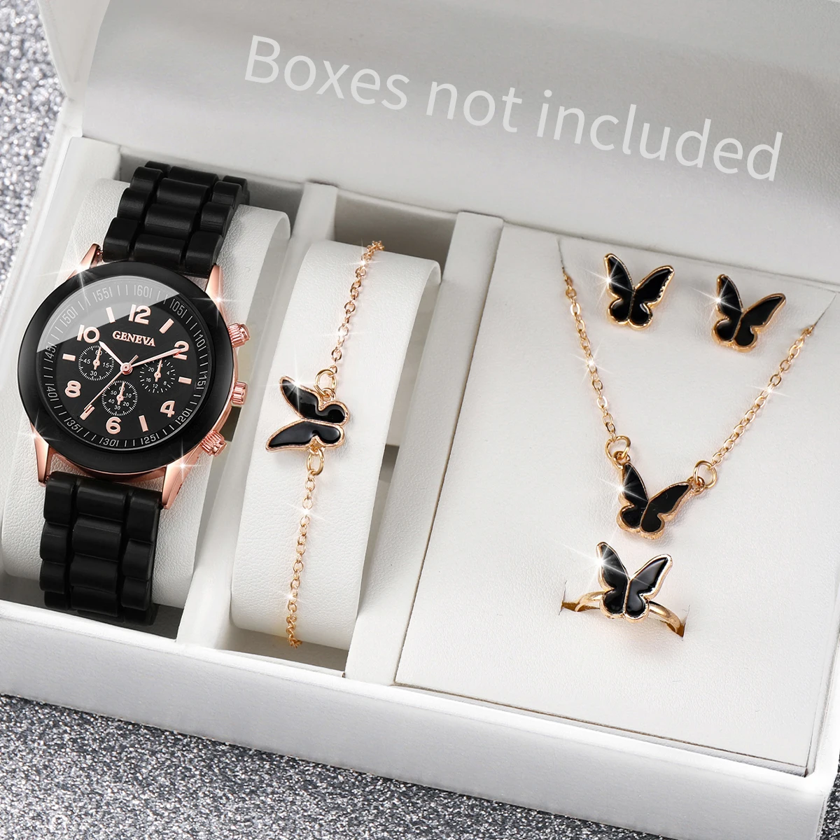 5/6PCS Fashion Women Watches C - Jewelry Watches For Ladies review and price