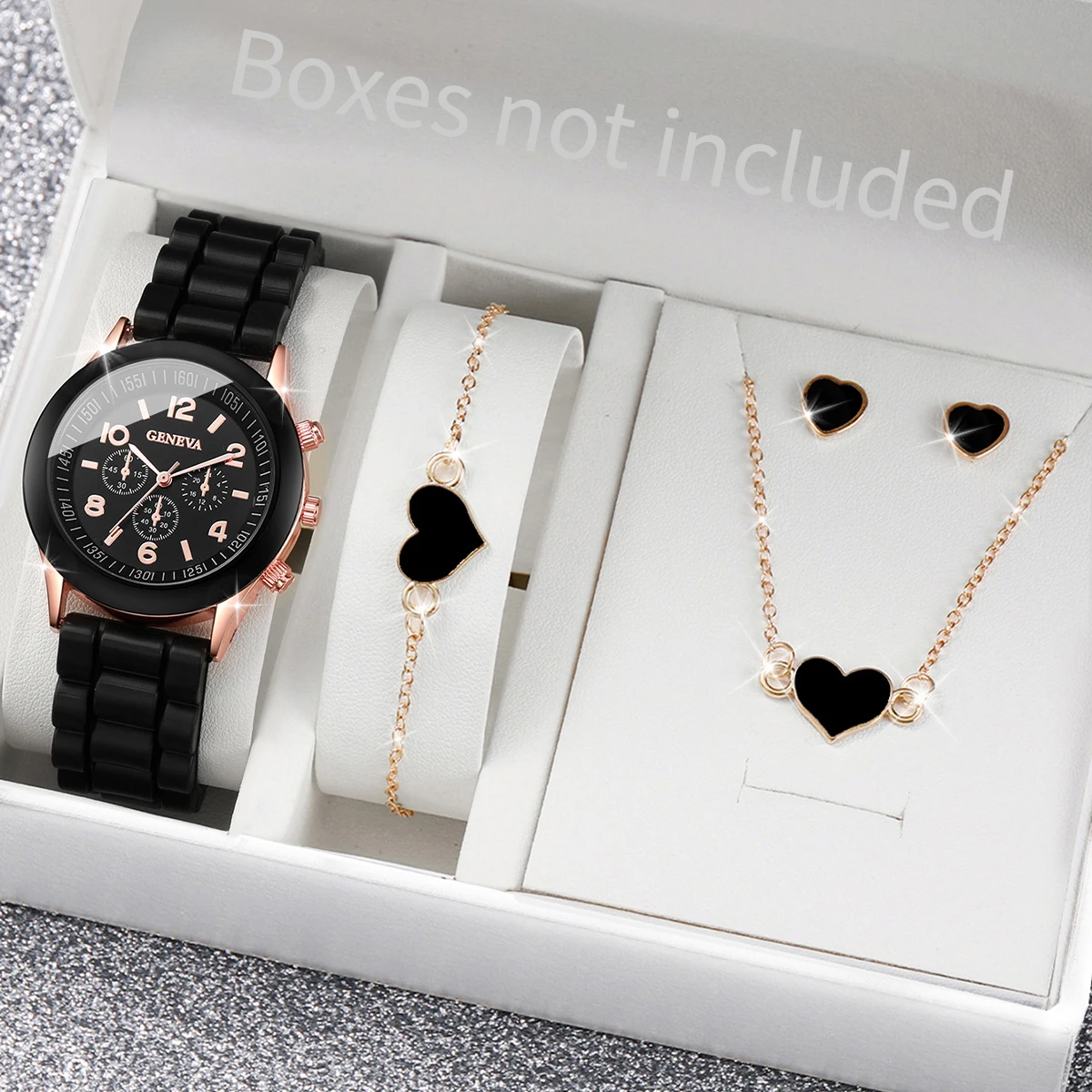 5/6PCS Fashion Women Watches C - Jewelry Watches For Ladies review and price