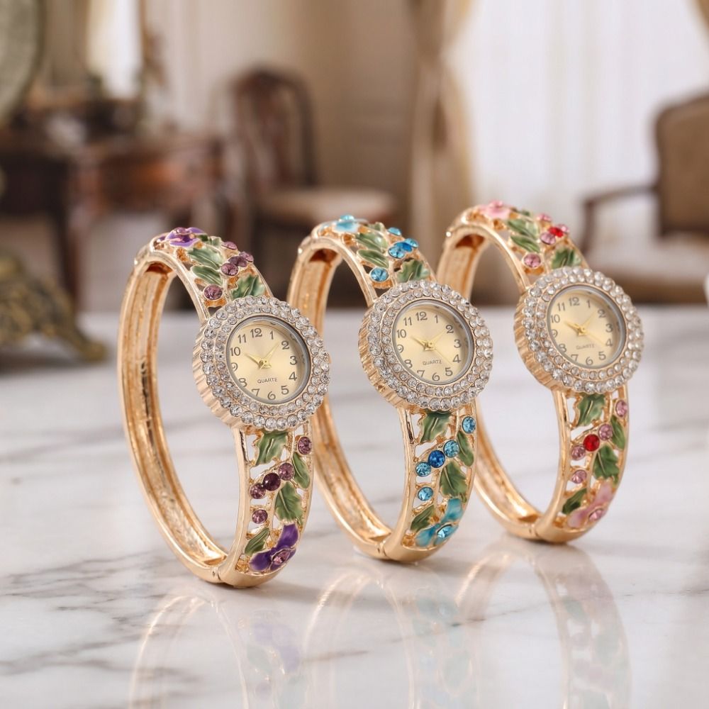 Rich In Flowers Vintage Watch  - Jewelry Watches For Ladies review and price