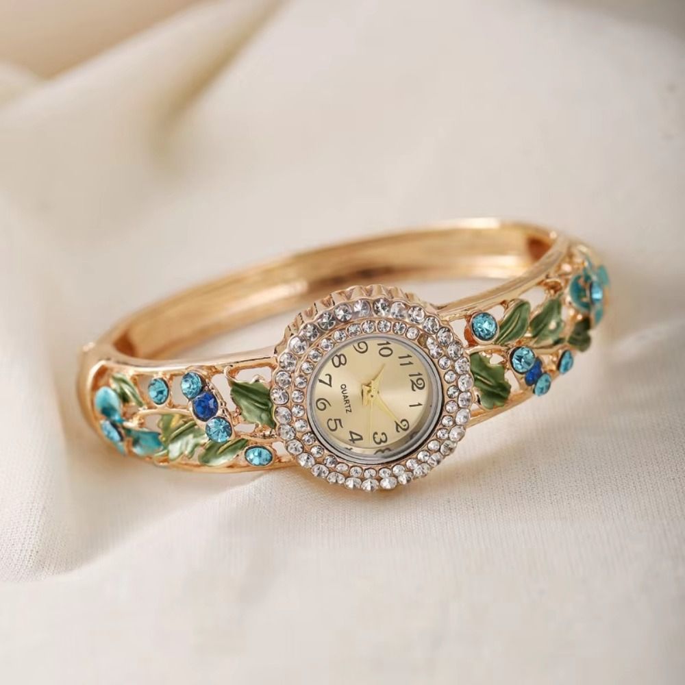 Rich In Flowers Vintage Watch  - Jewelry Watches For Ladies review and price