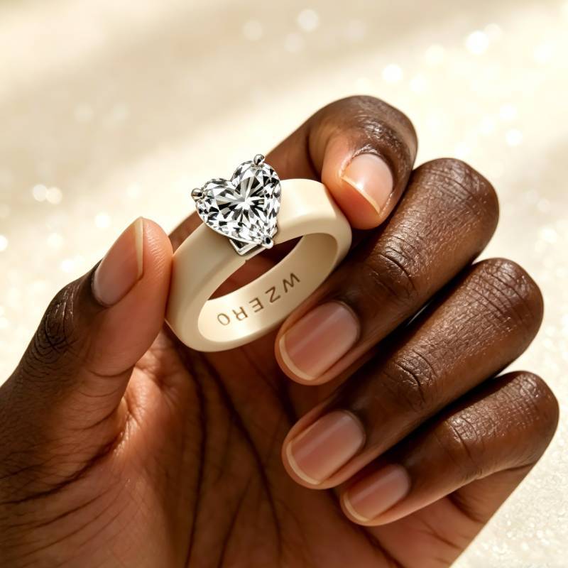 Minimalist Silicone Heart Diam - Minimalist Ring Stackable review and price